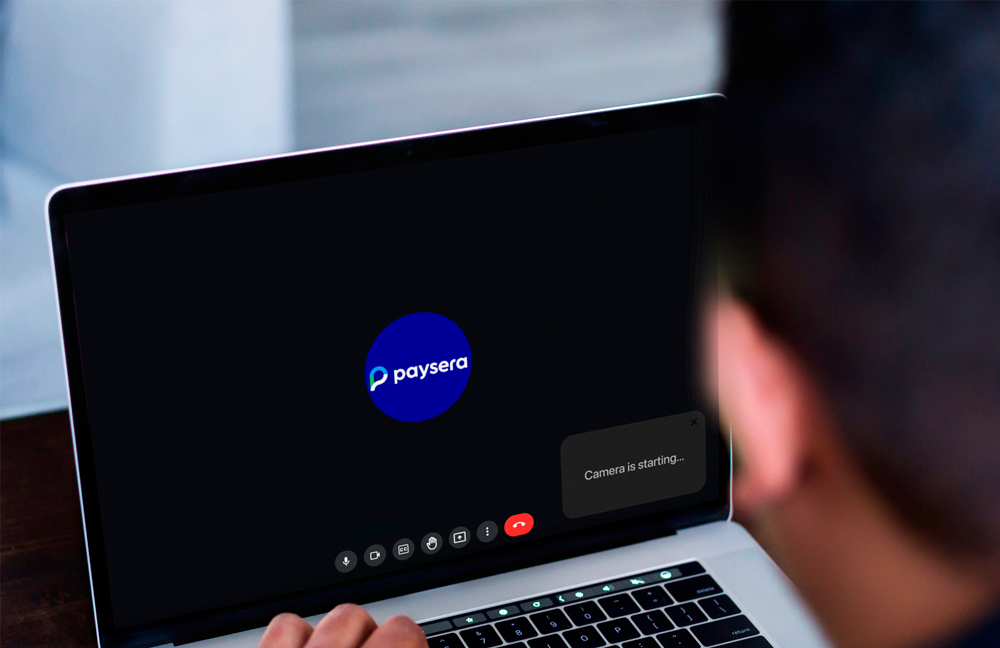 Step-by-step guide to prepare for a video call with Paysera
