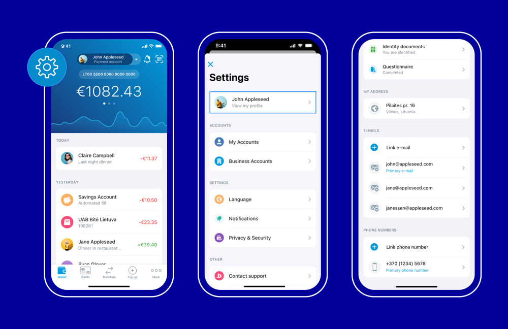 It's crucial to keep your contact information up-to-date on your Paysera account.
